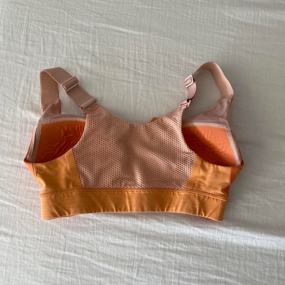 Outdoor Voices Zip Bra Coral Rose XS - Picture 4 of 4